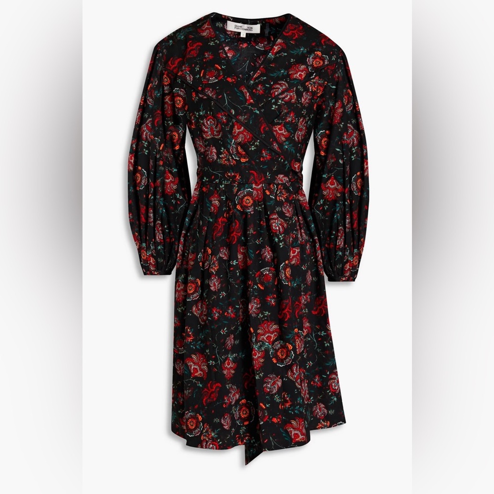 Diane Von Furstenberg mini wrap dress